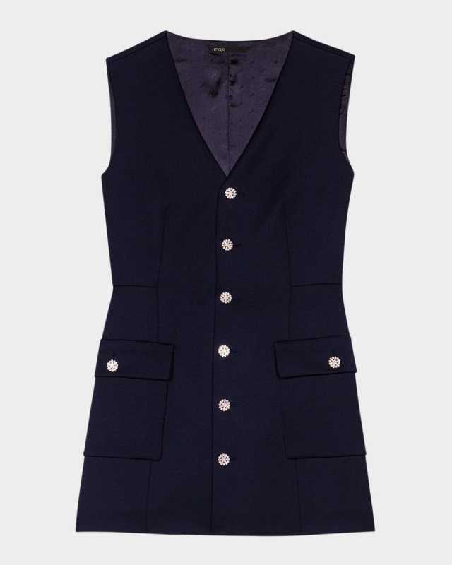 Iorine Wool-Blend Romper